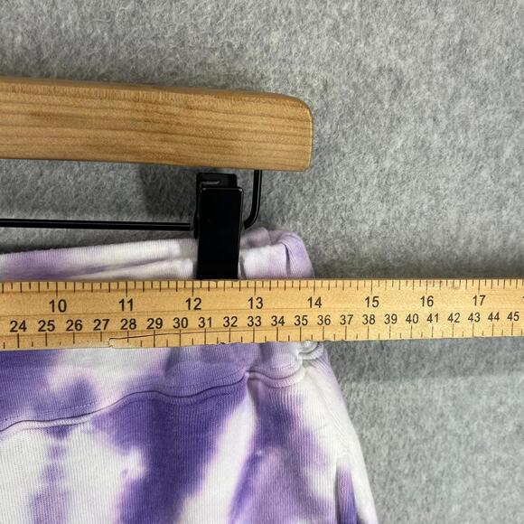 Roller Rabbit Hearts Tie Dye Sweatpants Lavender Purple Womens Size S Hearts EC - Picture 6 of 9